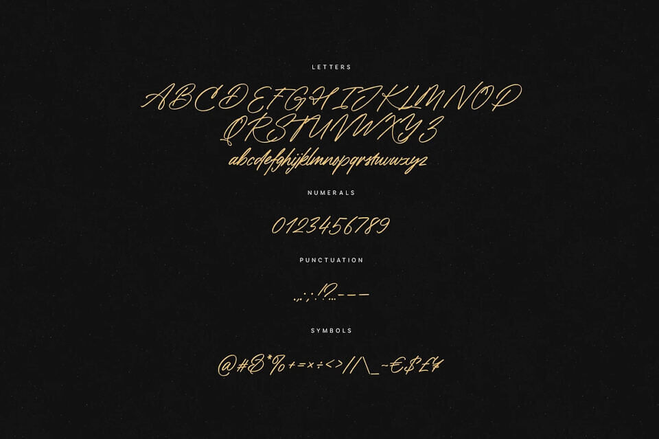 Rust And Ink Font