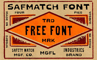 Safmatch Font