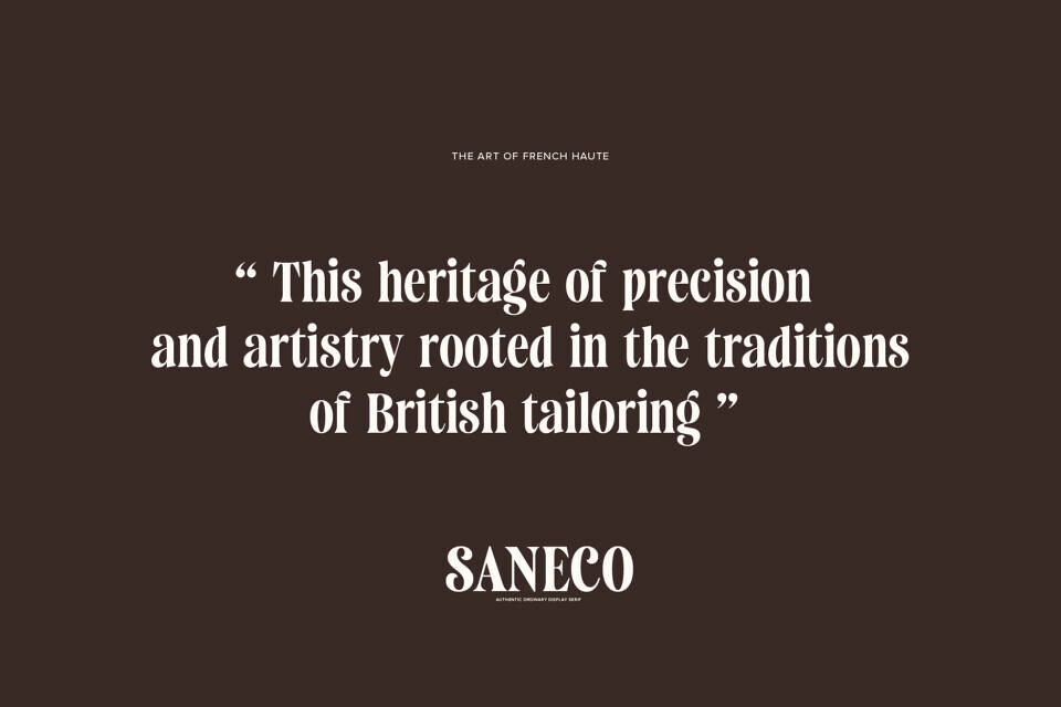 Saneco Font