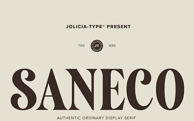 Saneco Font