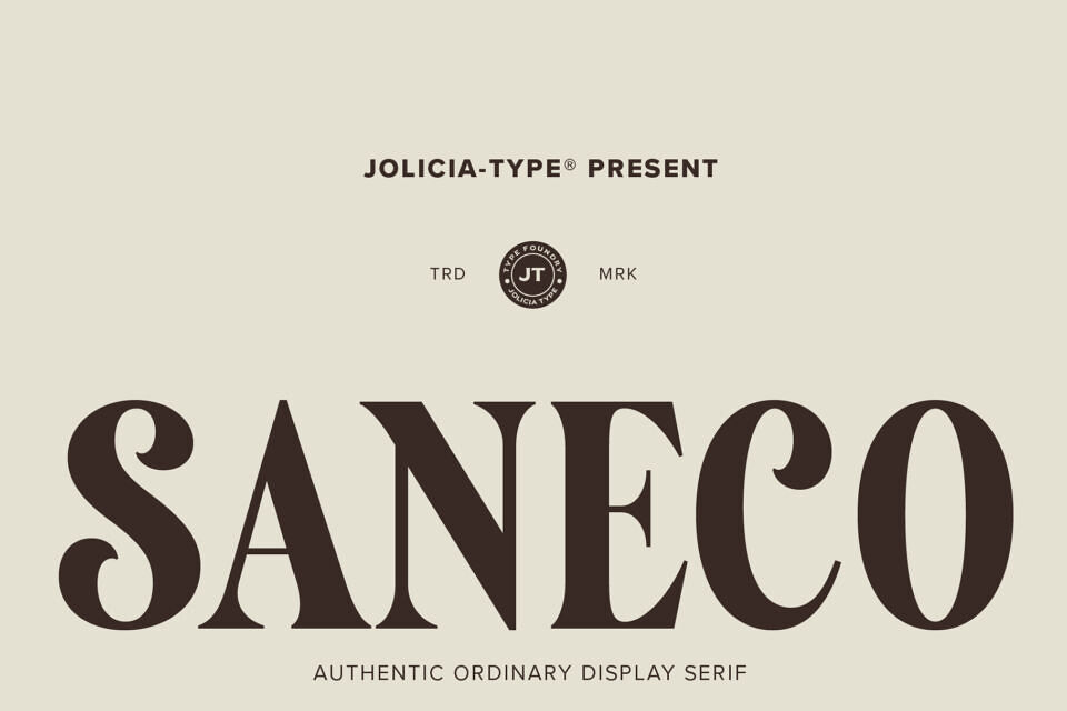 Saneco Font