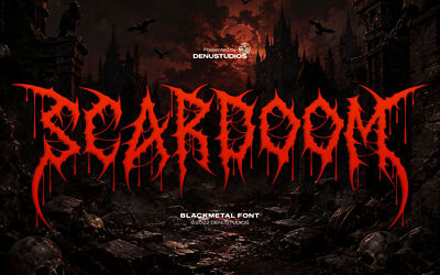 Scardoom Font