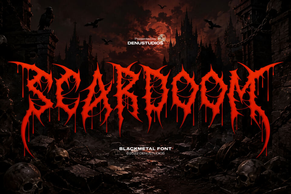 Scardoom Font