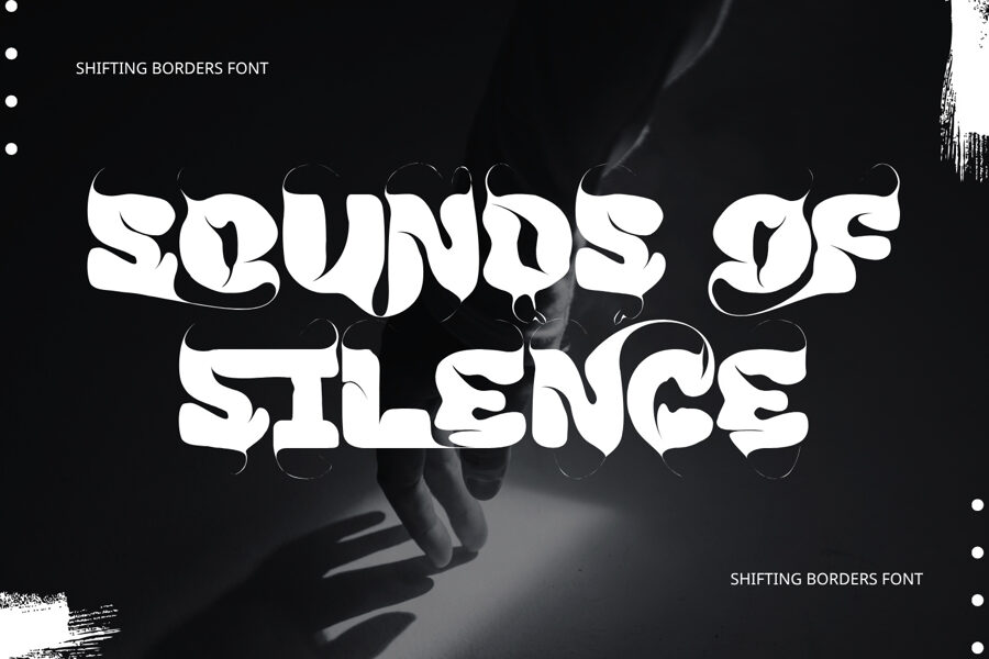 Shifting Borders Font