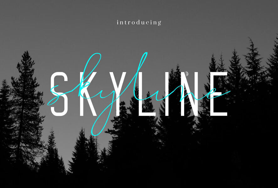 Skyline Font Family