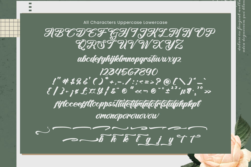 Slangtury Bohemis Font