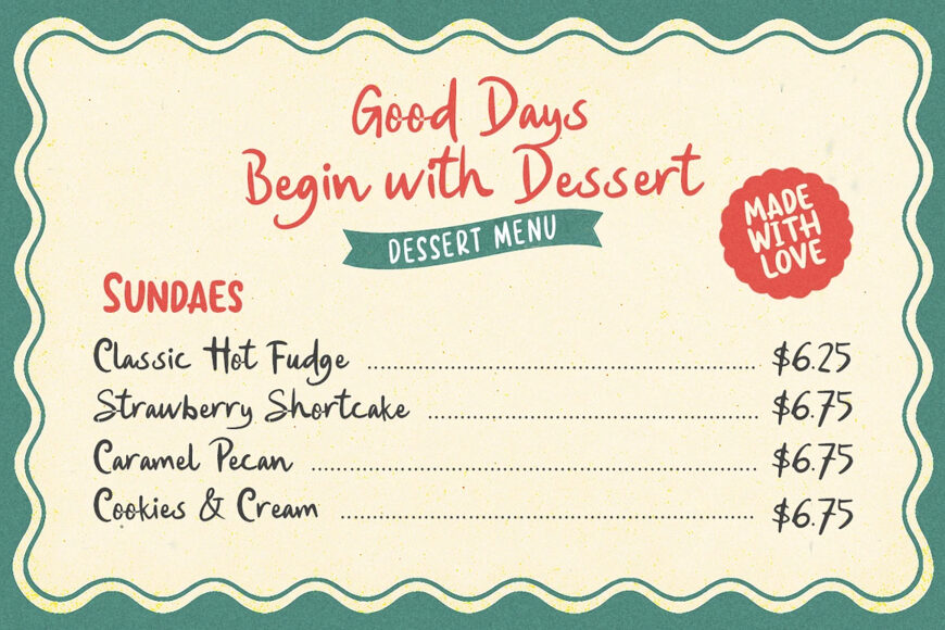 Snack Break Font