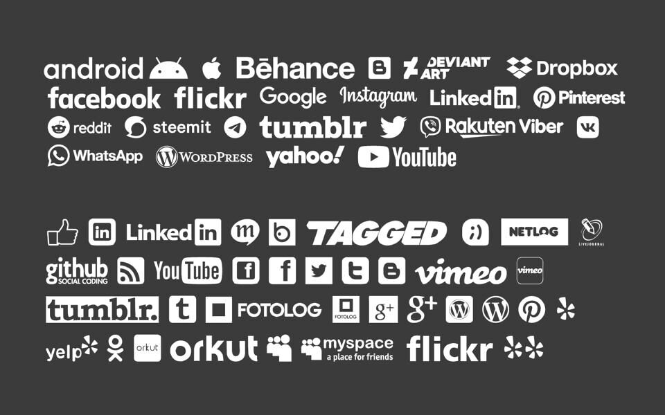 Social Logos Font