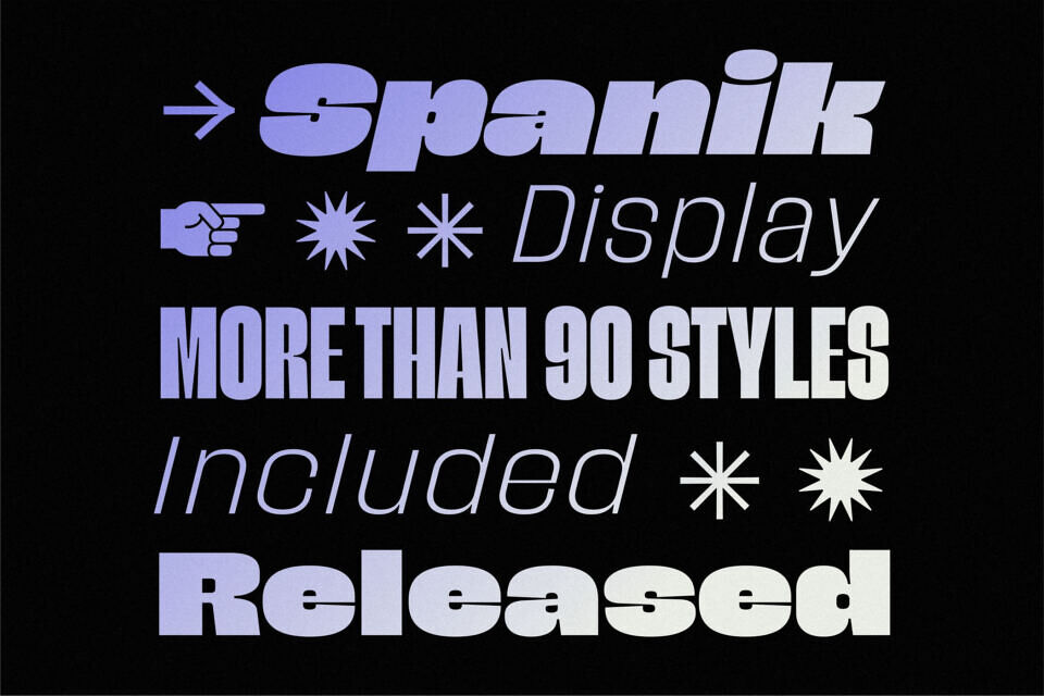 Spanik Font Family