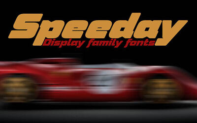 Speeday Font