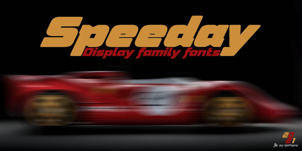 Speeday Font
