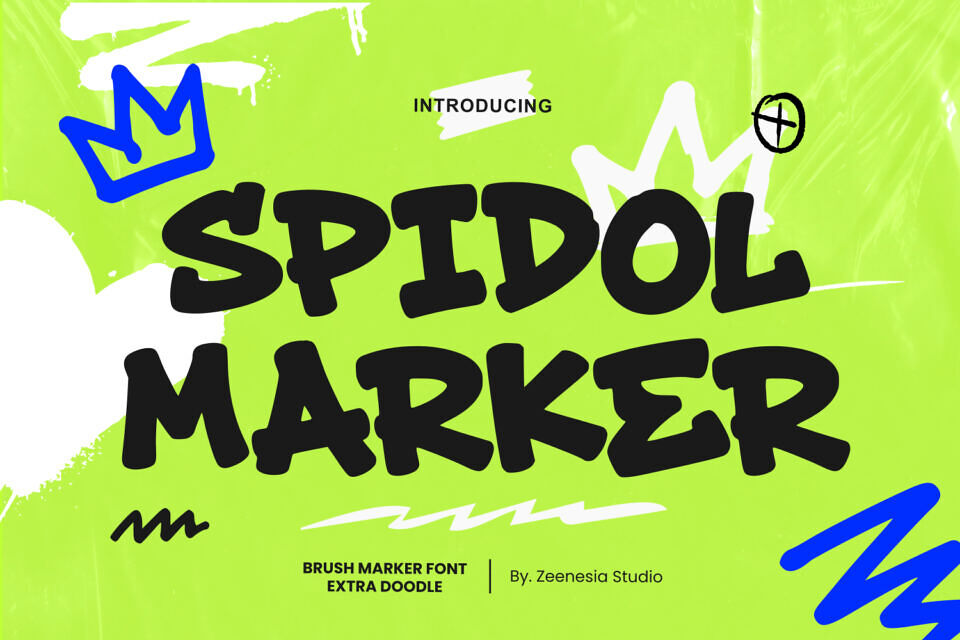 Spidol Marker Font