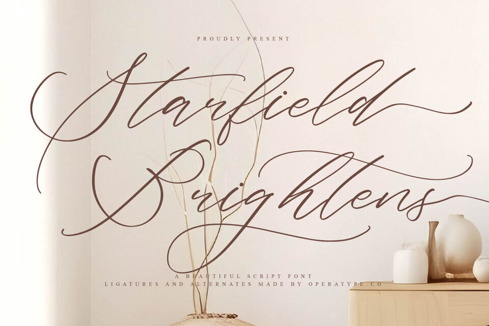 Starfield Brightens Font