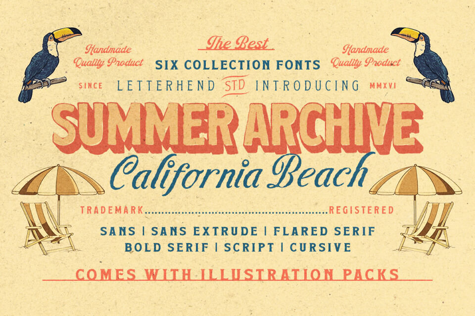 Summer Archive Font Family