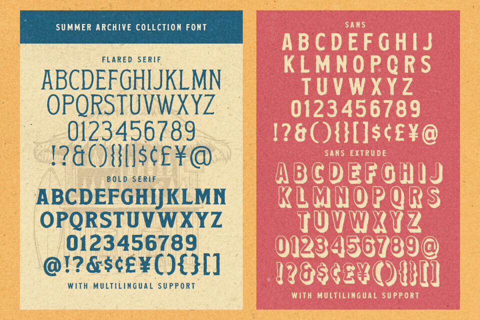 Summer Archive Font Family