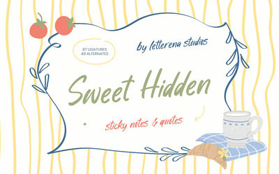 Sweet Hidden Font