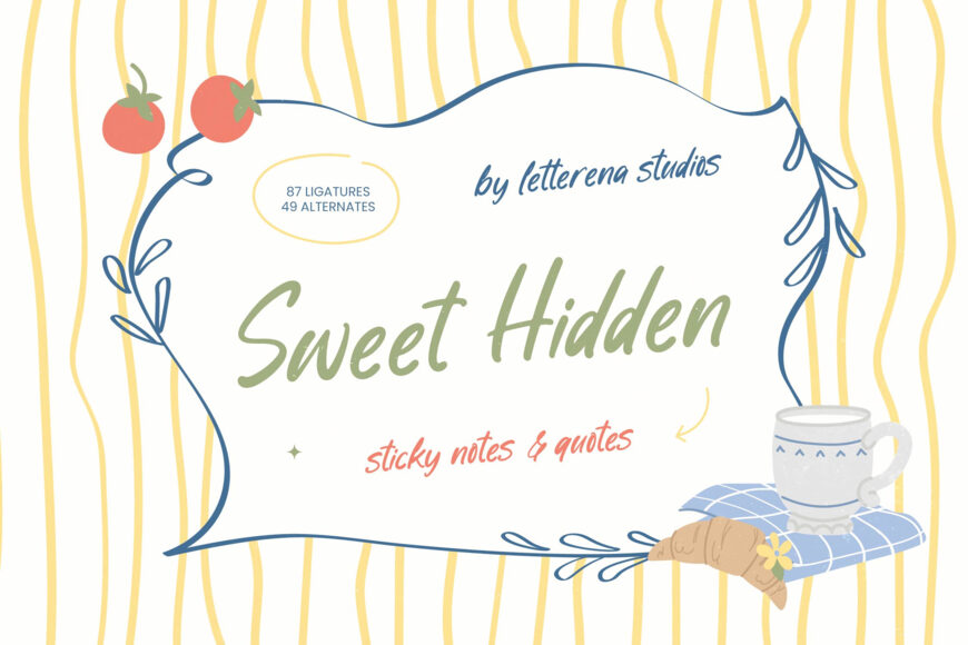 Sweet Hidden Font