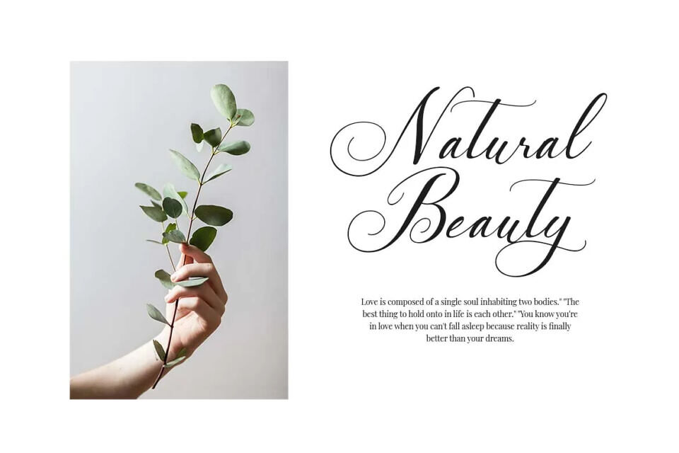 Symphony Romance Font