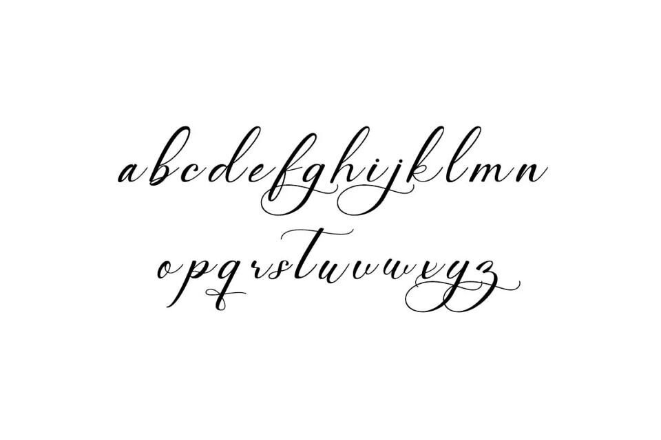Symphony Romance Font
