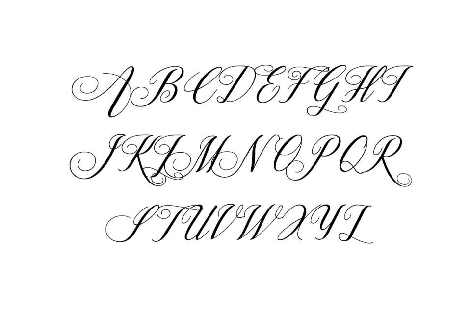 Symphony Romance Font