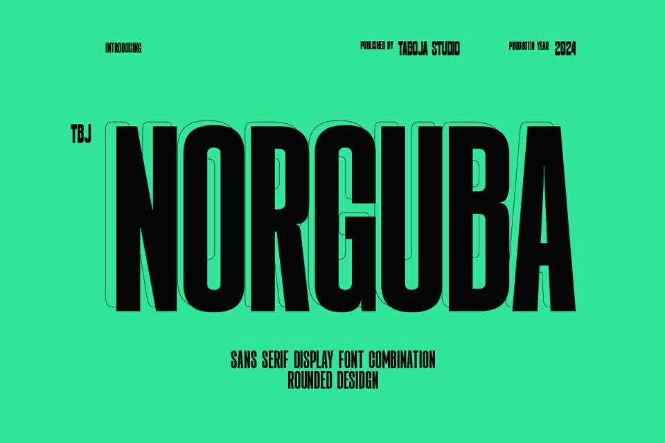 TBJ Norguba Font