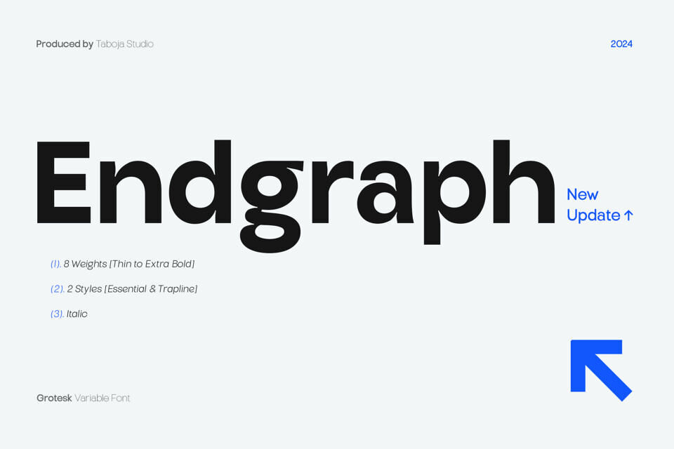 Tbj Endgraph Font