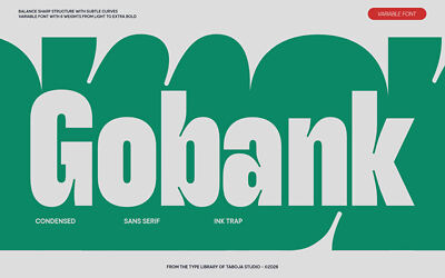 TBJ Gobank Sans Font Family