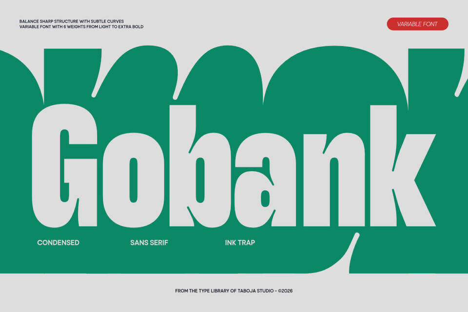 Tbj Gobank Sans Font Family