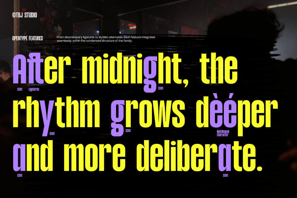 Tbj Margin Font Family