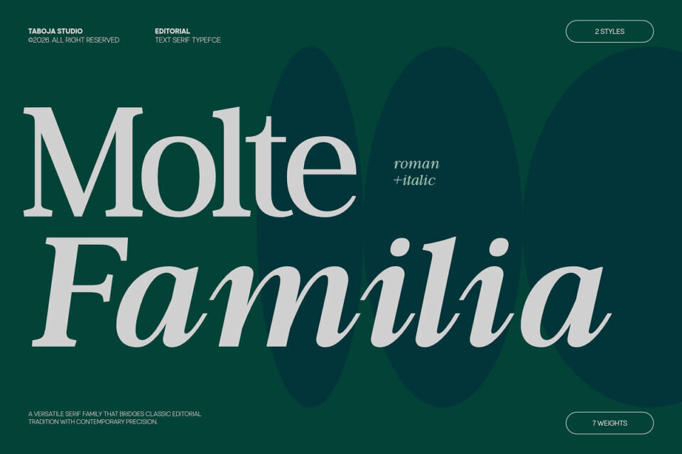 Tbj Moltefamilia Font Family