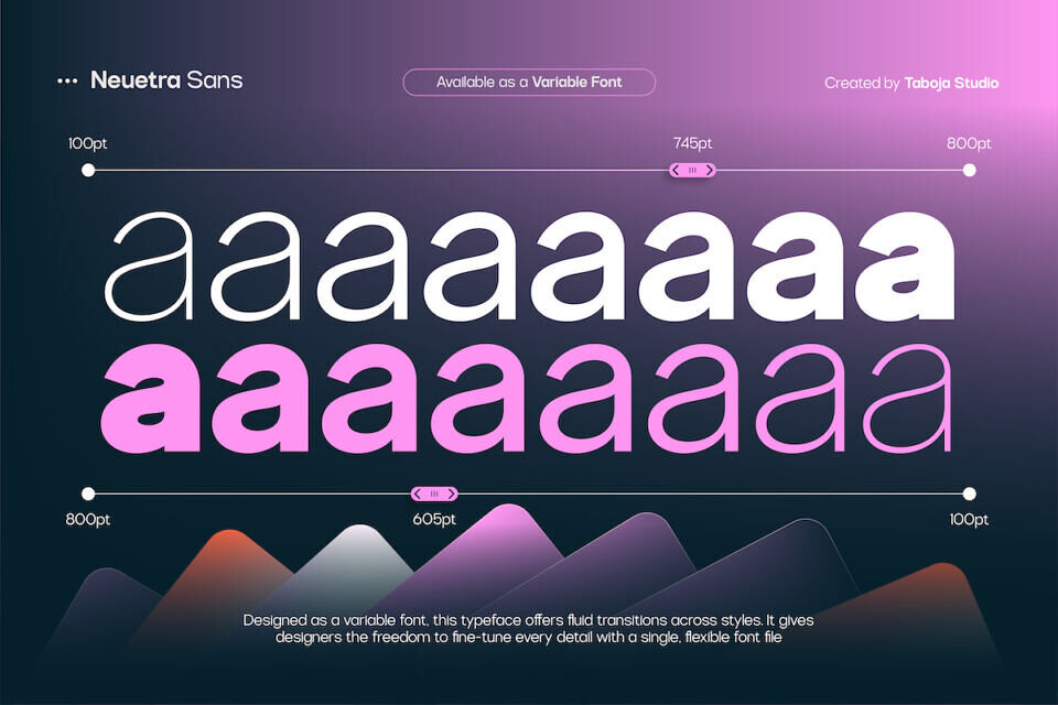 Tbj Neuetra Sans Font Family