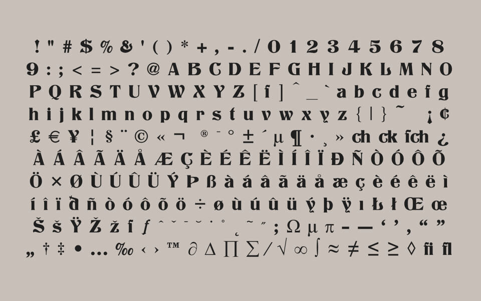 Titania Font Family
