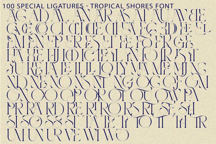 Tropical Shores Font