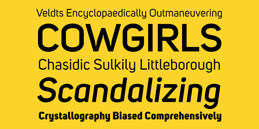 Uni Sans Font Family
