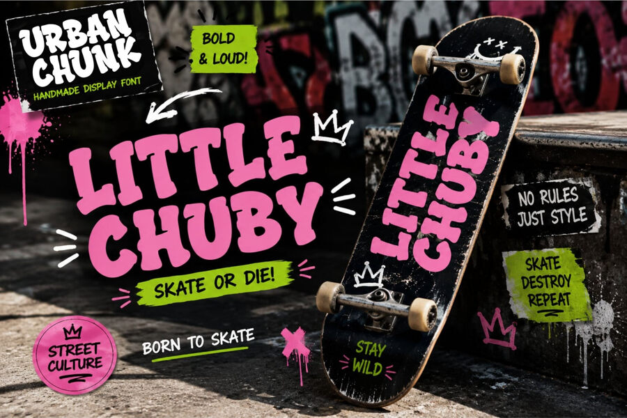 Urban Chunk Font