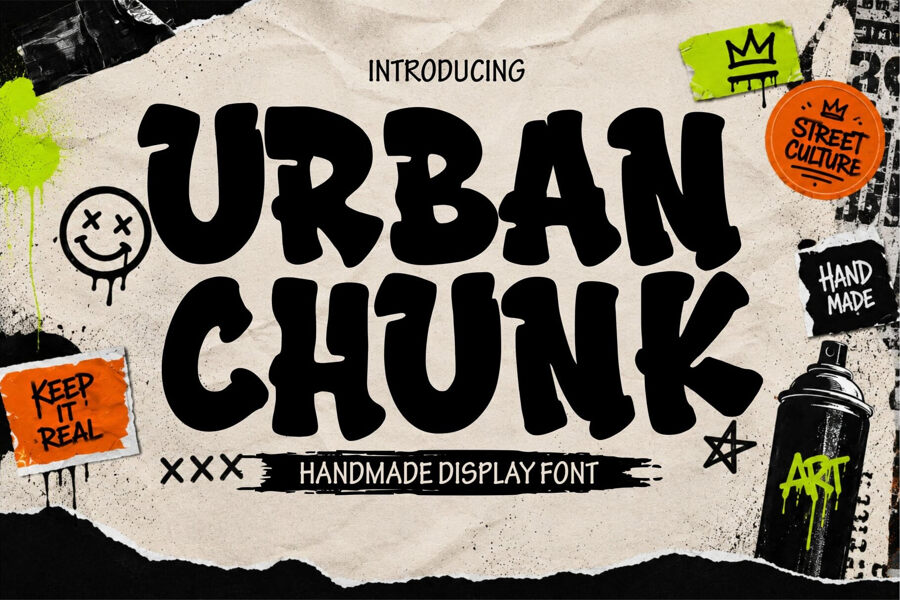 Urban Chunk Font