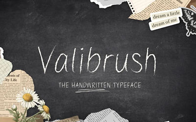 Valibrush Font