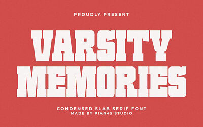 Varsity Memories Font