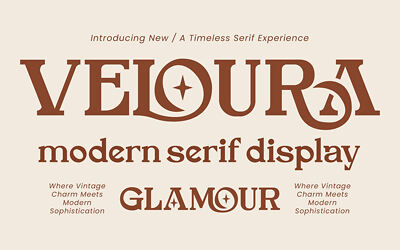 Veloura Font