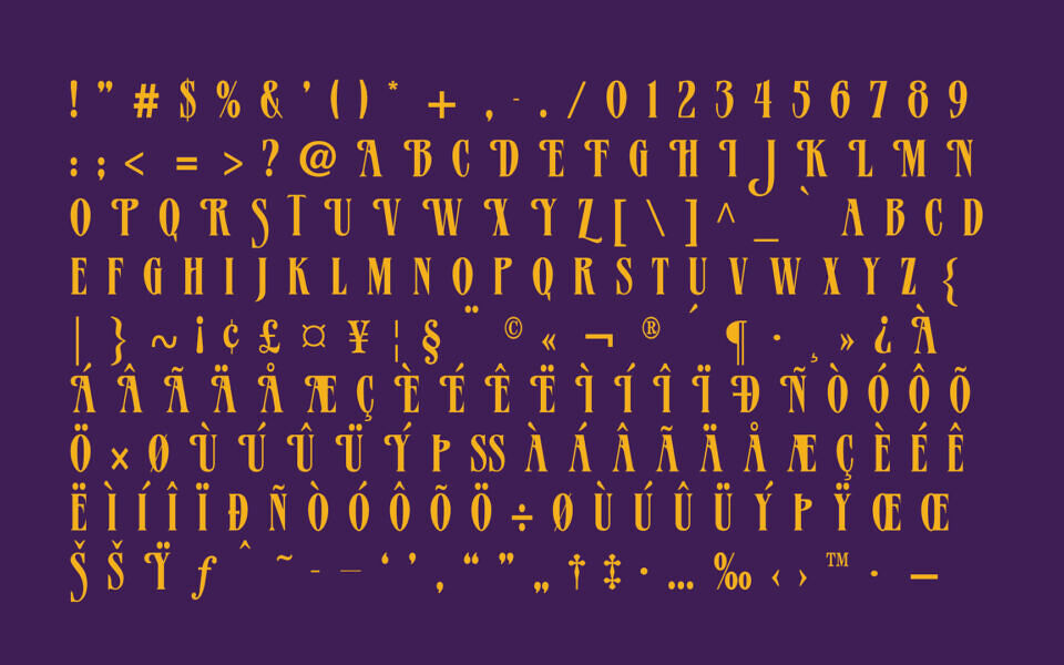 Verve Font Family