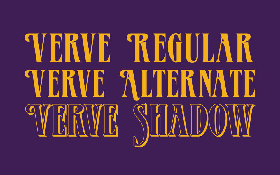 Verve Font Family