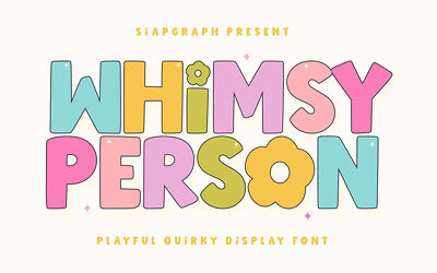 Whimsy Person Font