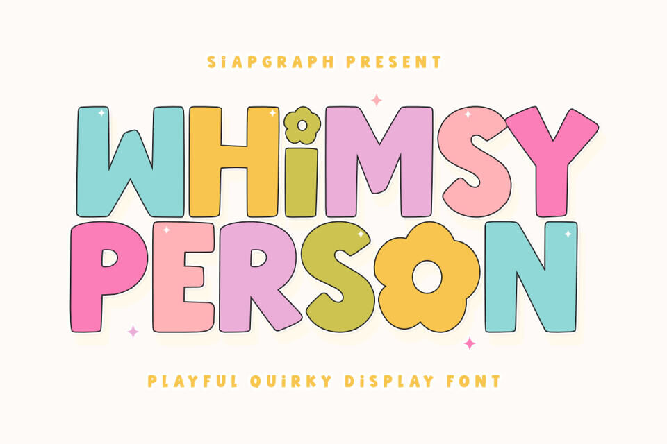 Whimsy Person Font