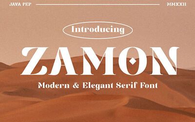 Zamon Font
