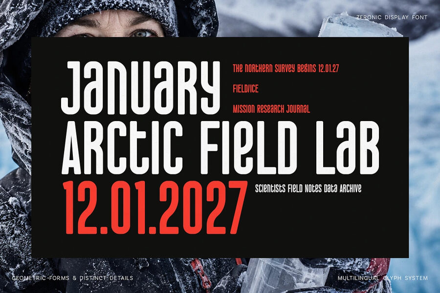 Zeronic Font