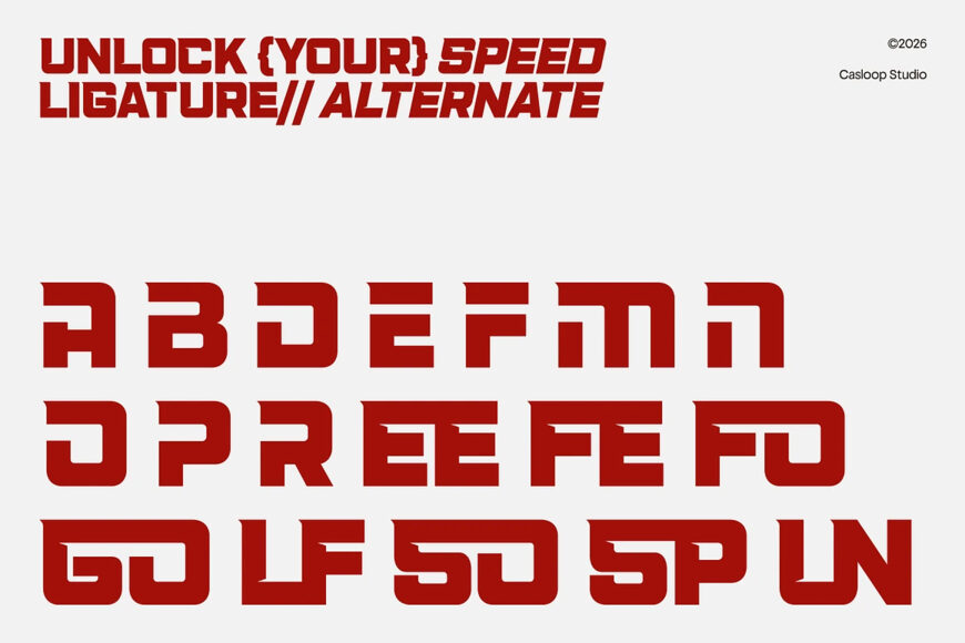 234 Sec Font