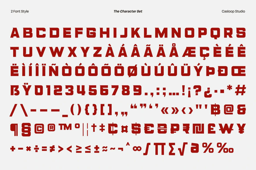 234 Sec Font