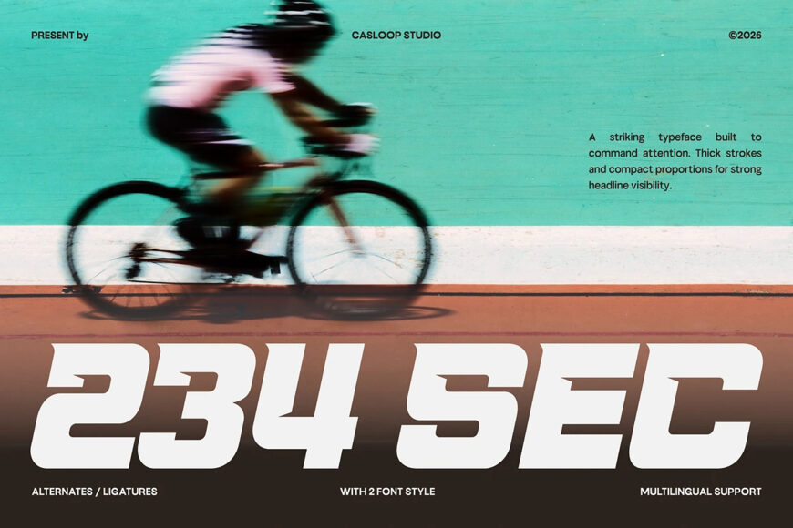 234 Sec Font