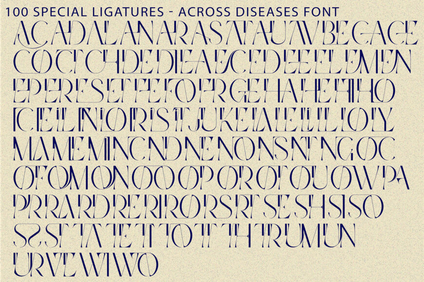 Across Diseases Font