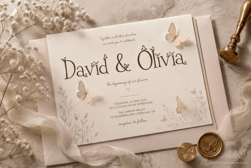Adora Butterfly Font